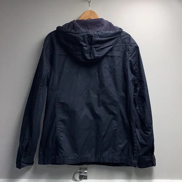 H&M men’s raincoat navy blue US 42R - Picture 2 of 5